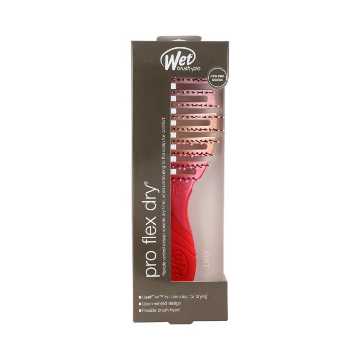 Wet Brush Pro Cepillo Pro Flex Dry Coral Ombre Cepillo para peinar flexible coral Wet Brush Pro Cepillo Pro Flex Dry Coral Ombre Cepillo para peinar flexible coral