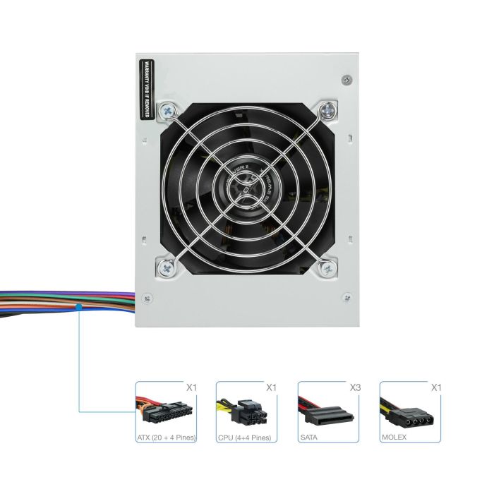 TOOQ FUENTE ALIMENTACION SFX MATX TQEP-500S-SFX 500W 7 TOOQ FUENTE ALIMENTACION SFX MATX TQEP-500S-SFX 500W 7