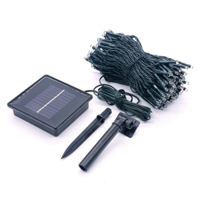 LUMI GARDEN Yogy Guirnalda de luz solar solar - Luz blanca cálida solar - 200 LED - 1700 cm 5 LUMI GARDEN Yogy Guirnalda de luz solar solar - Luz blanca cálida solar - 200 LED - 1700 cm 5