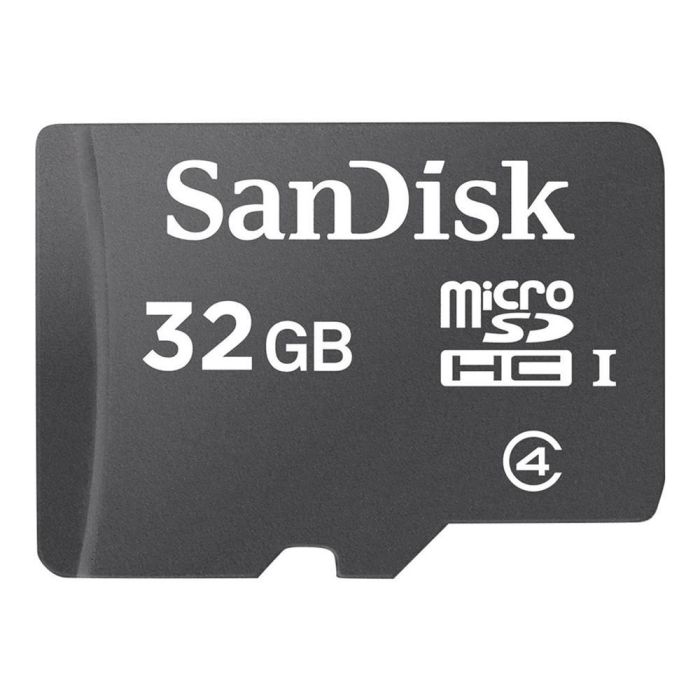 SanDisk Tarjeta Memoria Micro Secure Digital 32GB microSDHC Clase 4 para Móviles, Tablets, GPS y Cámaras Digitales