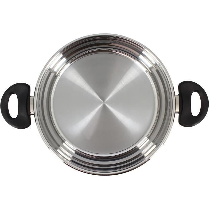 Horno holandés - MENASTYL - 6020256 - Acero inoxidable - 24 cm - Apto para todo tipo de fuegos, incluida inducción 3 Horno holandés - MENASTYL - 6020256 - Acero inoxidable - 24 cm - Apto para todo tipo de fuegos, incluida inducción 3