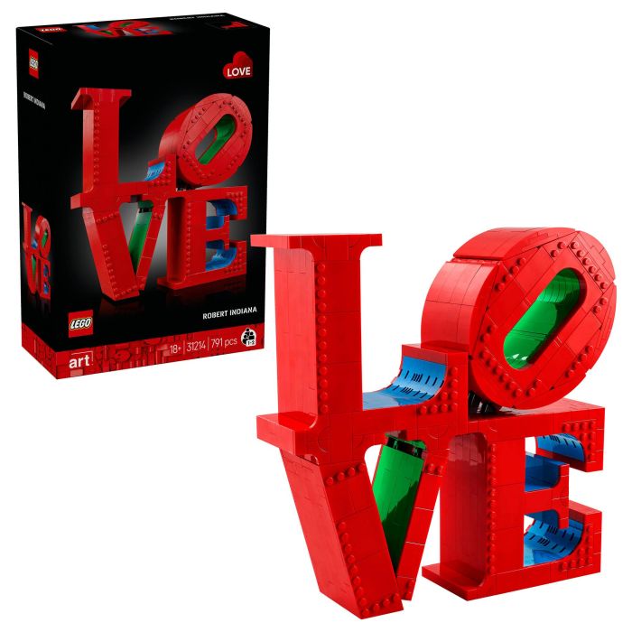 LEGO 31214 Art LOVE Set de Construcción para Adultos - Decoración y Regalo para Parejas LEGO 31214 Art LOVE Set de Construcción para Adultos - Decoración y Regalo para Parejas