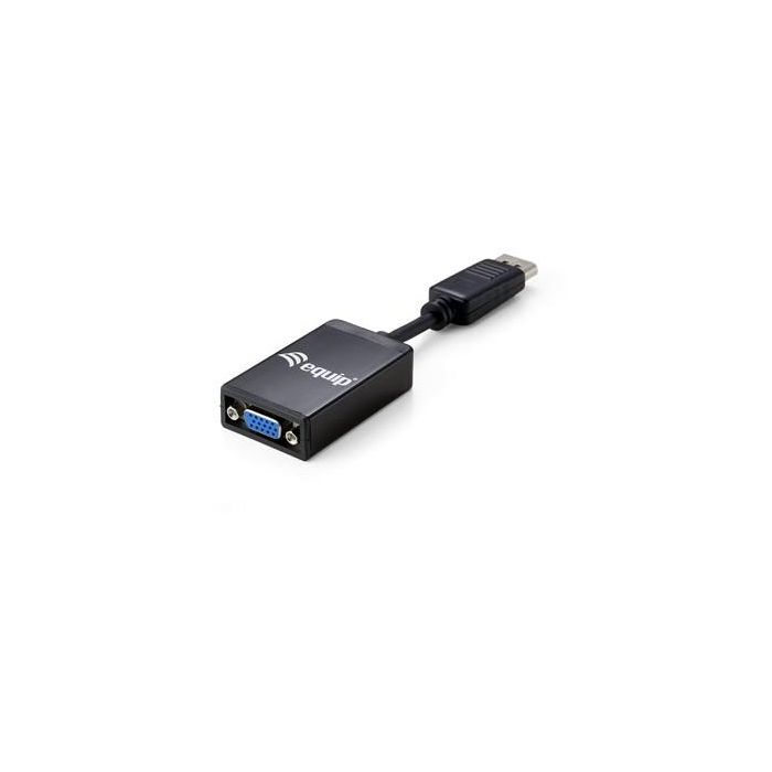 Adaptador DisplayPort a VGA Equip 133435 Negro 15 cm