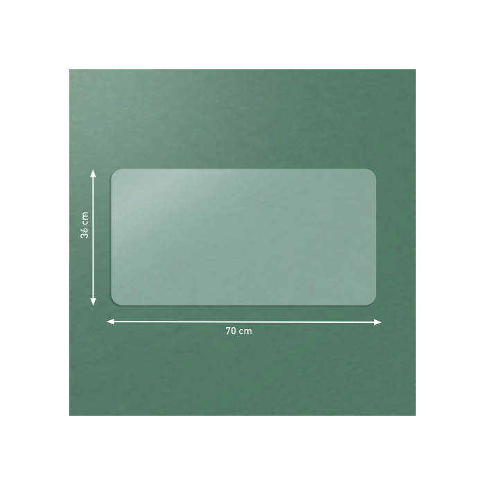 Alfombrilla de Sobremesa 70 X 36 Cm, Transparente Leitz 53810003 1