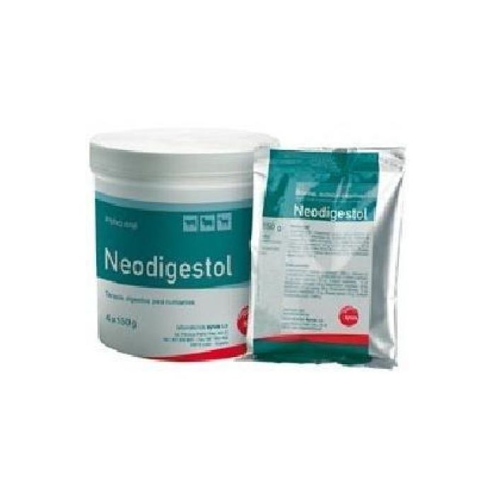 Neodigestol - Polvo oral para trastornos digestivos en Bovinos, Ovinos y Caprinos - 10 bolsas de 100 gr Neodigestol - Polvo oral para trastornos digestivos en Bovinos, Ovinos y Caprinos - 10 bolsas de 100 gr