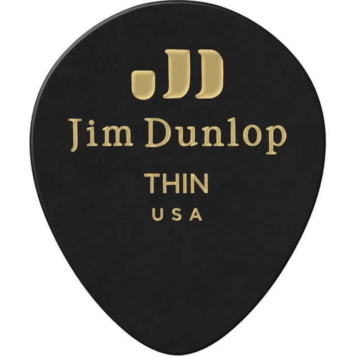 Dunlop Púas Guitarra Genuine Celluloid Teardrop Negro Thin Pack 12 Ud 1 Dunlop Púas Guitarra Genuine Celluloid Teardrop Negro Thin Pack 12 Ud 1