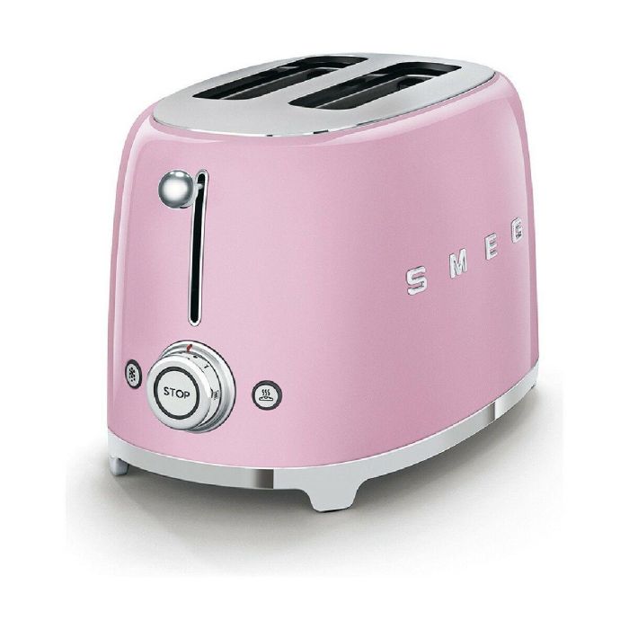 Smeg TSF01PKEU Tostador 2 Rebanadas Estilo Años 50 Rosa 2 Smeg TSF01PKEU Tostador 2 Rebanadas Estilo Años 50 Rosa 2