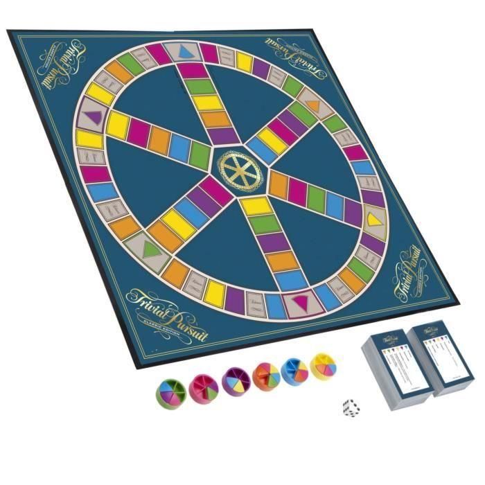 HASBRO GAMING - Trivial Pursuit Classic - Juego de mesa 1 HASBRO GAMING - Trivial Pursuit Classic - Juego de mesa 1