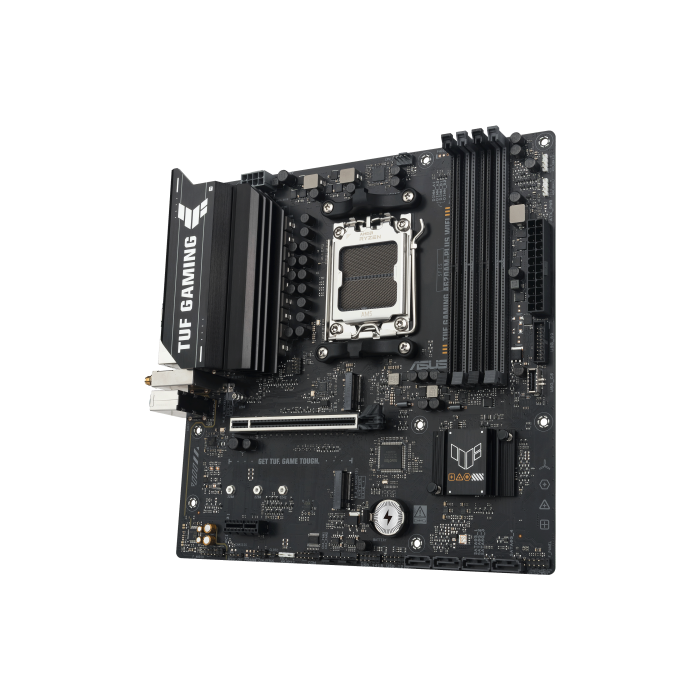 Asus Placa Base TUF GAMING A620AM-PLUS WiFi 90MB1MZ0-M0EAY0, Chipset AMD A620A, Socket AM5, Formato Micro ATX, DDR5, Wi-Fi 6 2 Asus Placa Base TUF GAMING A620AM-PLUS WiFi 90MB1MZ0-M0EAY0, Chipset AMD A620A, Socket AM5, Formato Micro ATX, DDR5, Wi-Fi 6 2