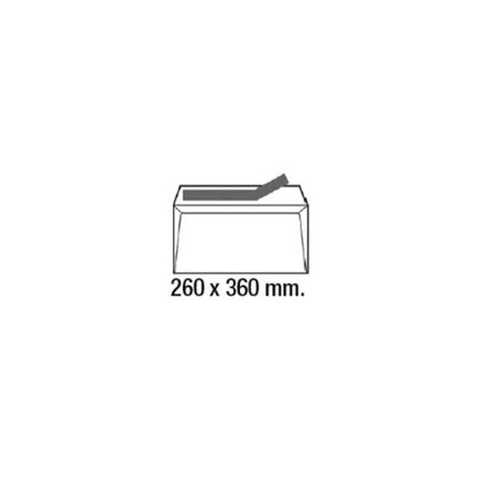 Sam Sobre A-40495 Autoadhesivo Con Tira De Silicona 260x360 100 gramos Offset Blanco 250 Sobre Sam Sobre A-40495 Autoadhesivo Con Tira De Silicona 260x360 100 gramos Offset Blanco 250 Sobre