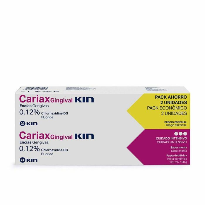 Kin Cariax Gingival Pasta Dentífrica Pack Kin Cariax Gingival Pasta Dentífrica Pack