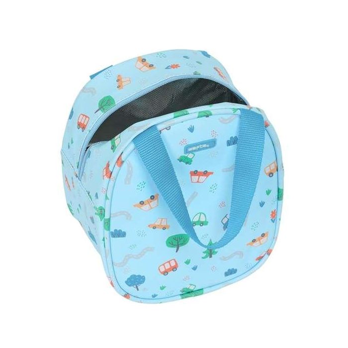 Portameriendas Térmico Safta Coches Azul 19 x 22 x 14 cm 2
