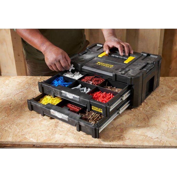 Caja de Herramientas Stanley Metal 2 Compartimentos 15