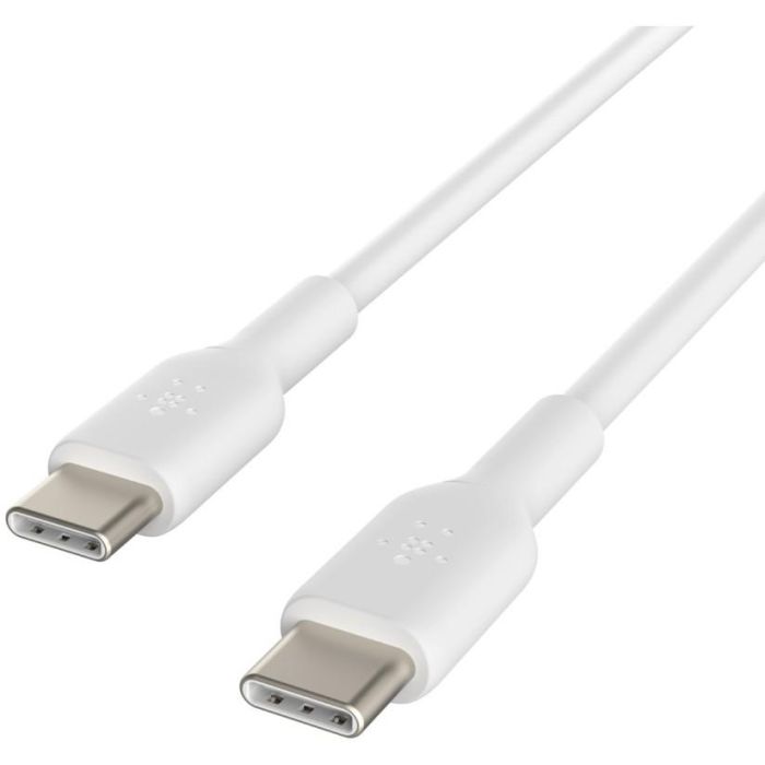 Cable USB-C a USB-C Belkin CAB003BT2MWH Blanco 2 m