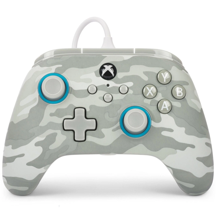 Power A Mando con Cable Advantage para Xbox Series X|S Artic Camo XBGP0187