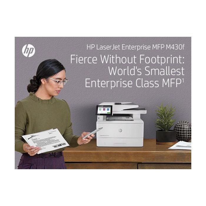 HP LaserJet Enterprise M430F Multifunción Láser Monocromo - Impresión, Copia, Escaneo, Fax - 40 ppm - Seguridad Empresarial - Doble Cara 29 HP LaserJet Enterprise M430F Multifunción Láser Monocromo - Impresión, Copia, Escaneo, Fax - 40 ppm - Seguridad Empresarial - Doble Cara 29
