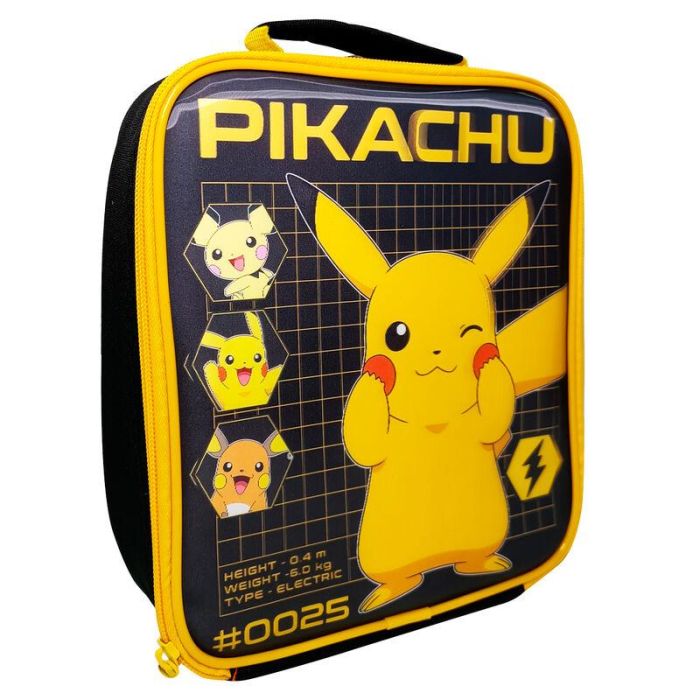 Bolsa portameriendas lenticular Pikachu Pokemon termica 1