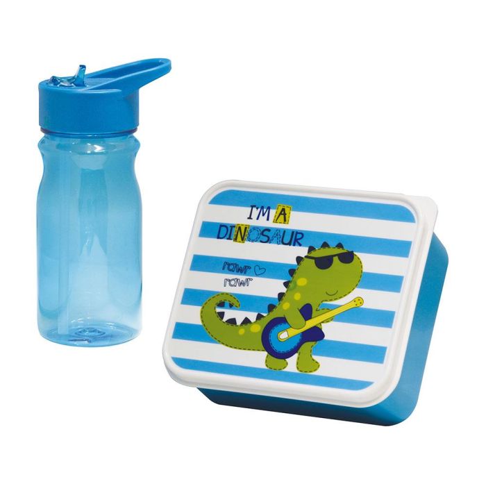 Mondex Fiambrera con cantimplora infantil Dino 0,85l/0,5l 0 Mondex Fiambrera con cantimplora infantil Dino 0,85l/0,5l 0