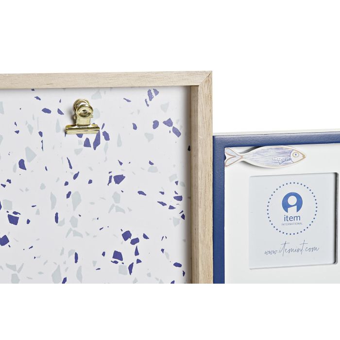 DKD Home Decor Marco Multifoto Mediterraneo con diseño de Peces, Colección Calella, Multicolor Natural, 54.5x37x2 cm 2