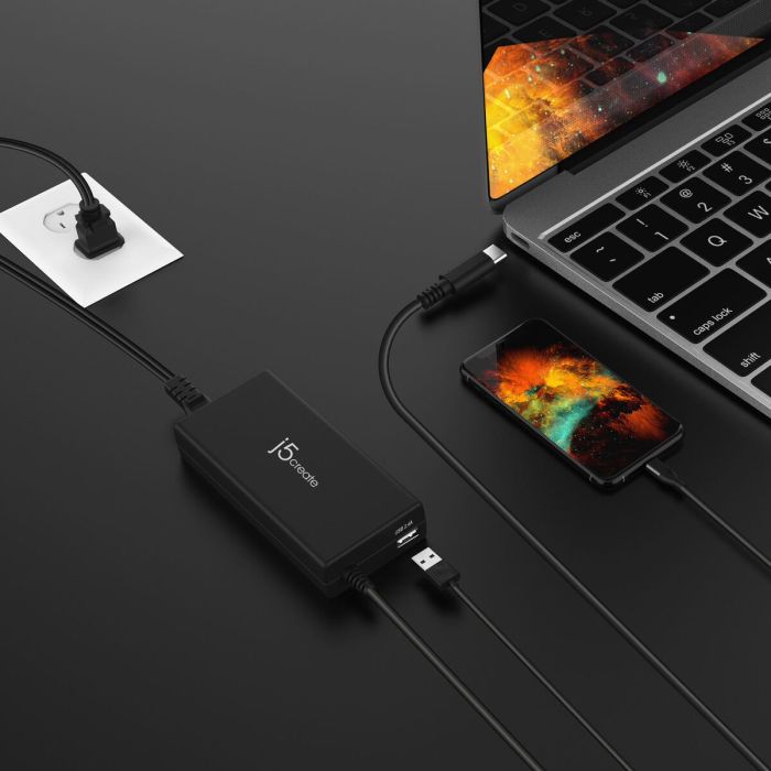 Cargador portátil j5create JUP2290C-EN Negro 21 Cargador portátil j5create JUP2290C-EN Negro 21