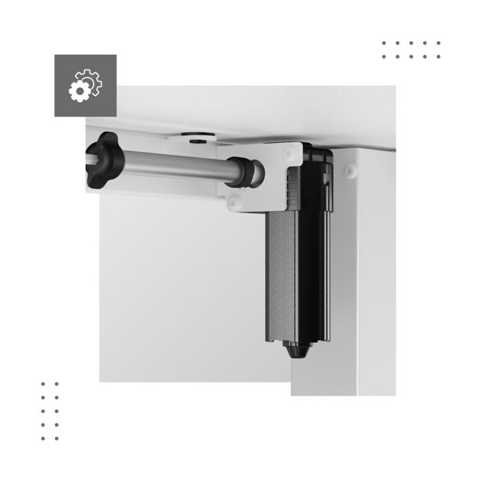 Mesa de Escritorio Gaming Mark Adler MA-Leader 7.0 White Blanco 3 Mesa de Escritorio Gaming Mark Adler MA-Leader 7.0 White Blanco 3