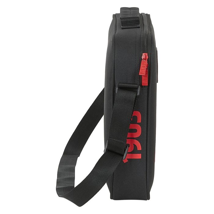 Cartera Escolar Atlético Madrid Negro (38 x 28 x 6 cm) 2 Cartera Escolar Atlético Madrid Negro (38 x 28 x 6 cm) 2