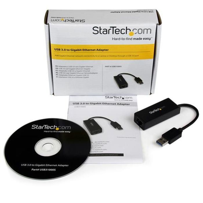 Adaptador de Red Startech USB31000S 1 Adaptador de Red Startech USB31000S 1