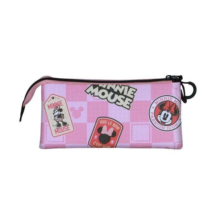 Karactermania Estuche Portatodo Triple Minnie Mouse Journey, Rosa, 23 x8 x11 cm 5 Karactermania Estuche Portatodo Triple Minnie Mouse Journey, Rosa, 23 x8 x11 cm 5