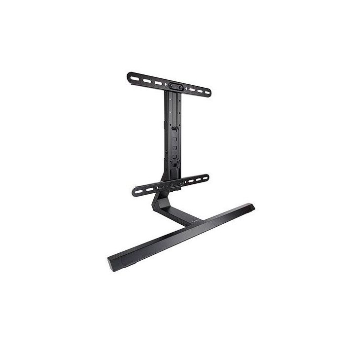 TooQ DB3265F-B Soporte de Mesa para TV 32-65" hasta 40 kg VESA Aluminio Negro. Cables organizados, Pantallas curvas.