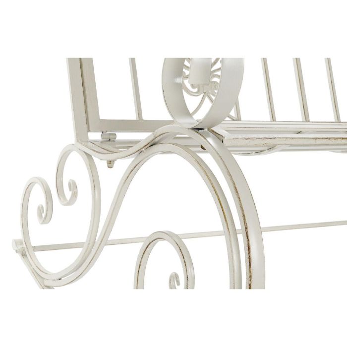 Mecedora DKD Home Decor Metal Aluminio Blanco (118 x 90 x 92 cm) 3 Mecedora DKD Home Decor Metal Aluminio Blanco (118 x 90 x 92 cm) 3