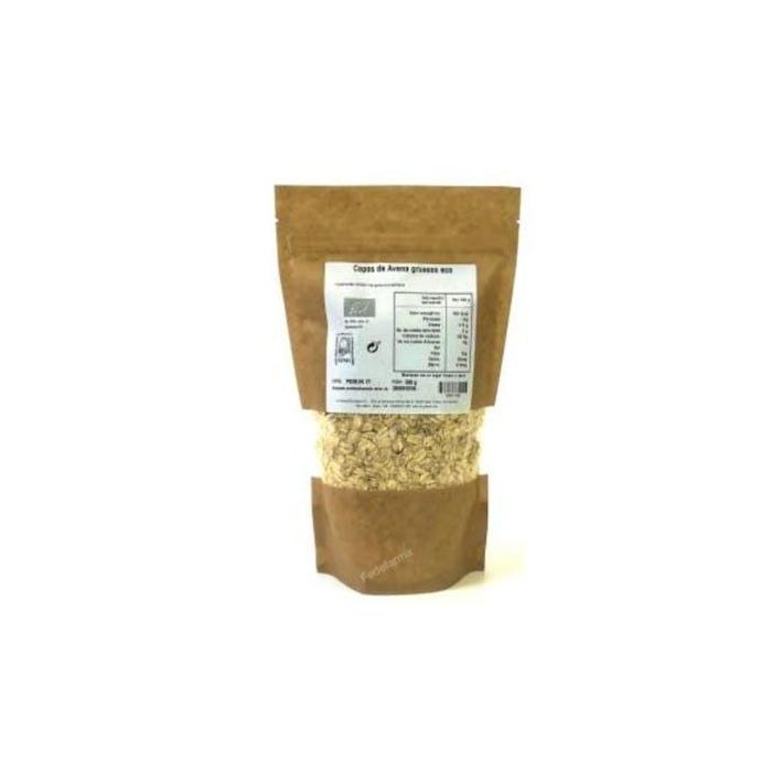 GLUTEN ZERO Copos de Avena Gruesos 500g Eco Sin Gluten, aptos para celíacos e intolerantes