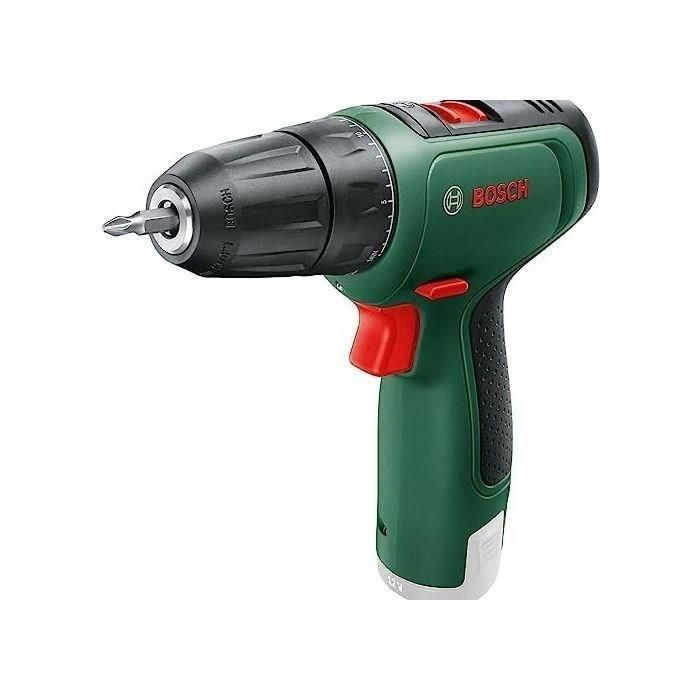 Taladro atornillador Bosch EasyDrill 1200 con 2 baterías, 1 cargador, estuche con puntas 1 Taladro atornillador Bosch EasyDrill 1200 con 2 baterías, 1 cargador, estuche con puntas 1