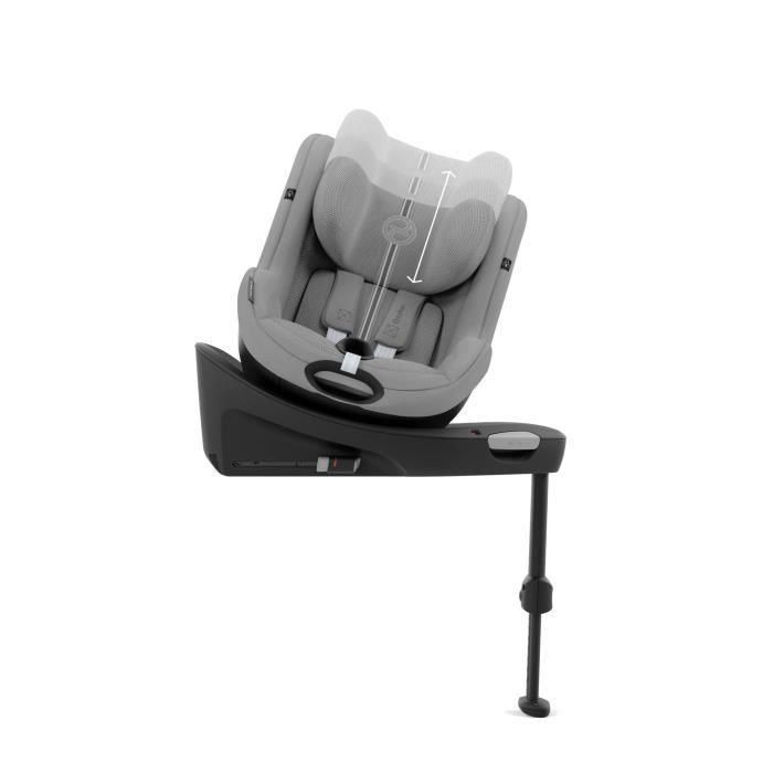 Silla de coche giratoria 360° Sirona G i-Size Plus - Gris piedra - CYBEX 1