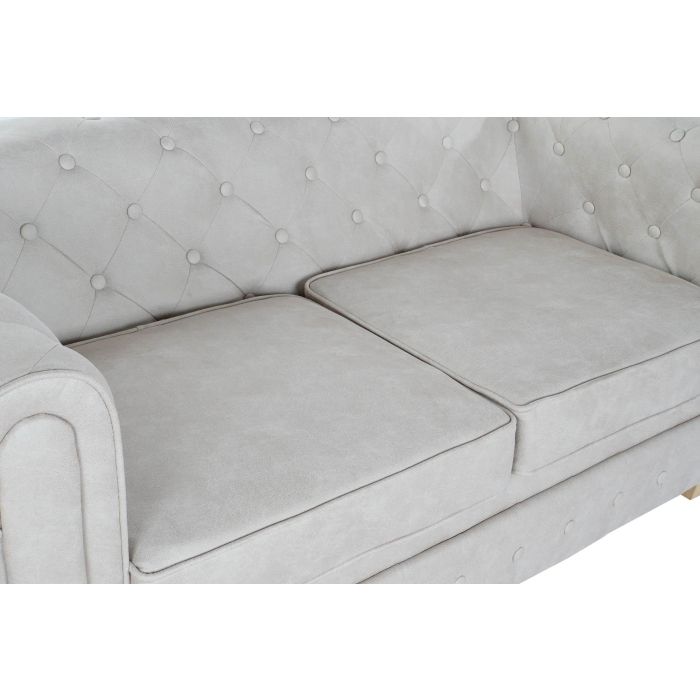 Sofa Vintage DKD Home Decor Blanco Natural 80 x 70 x 151 cm 1