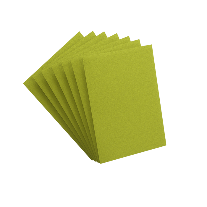 Pack Matte Prime Sleeves Lime (100) 1