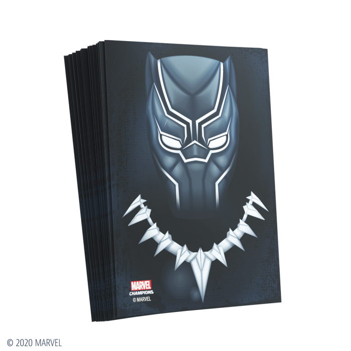 Marvel Champions Sleeves Black Panther 1