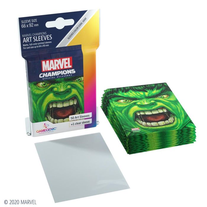 Marvel Champions Sleeves Hulk 1