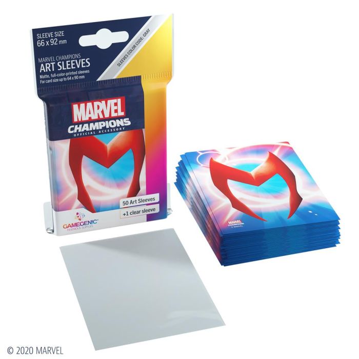 Marvel Champions Sleeves Scarlet Witch 1