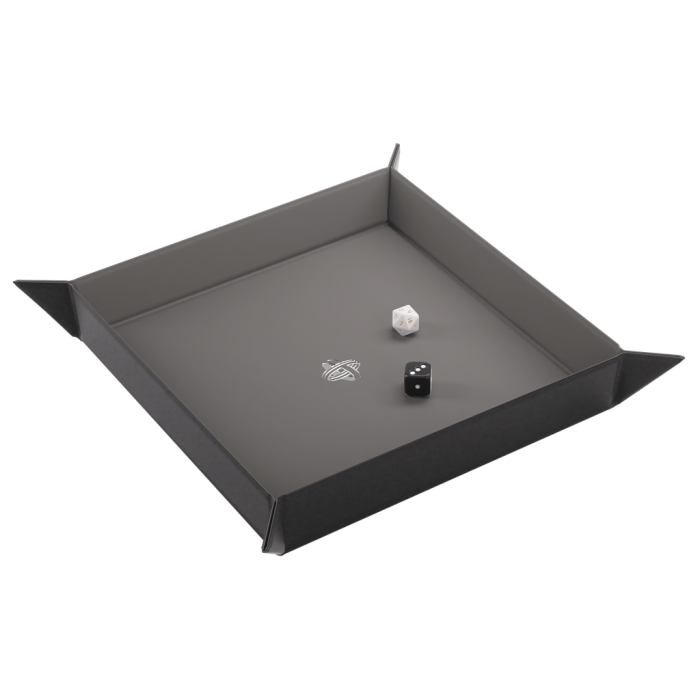 Magnetic Dice Tray Square Black/Gray 2