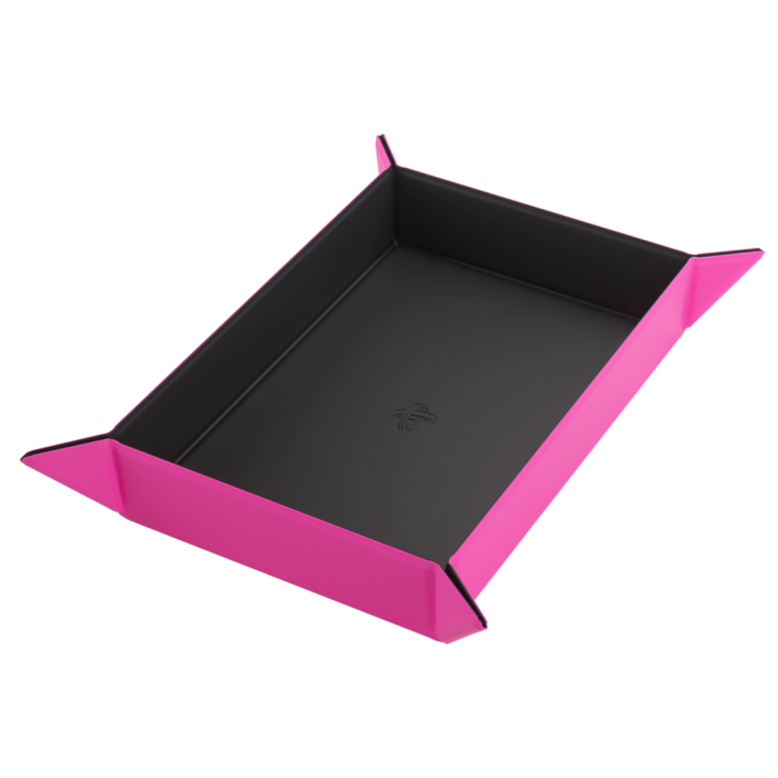 Magnetic Dice Tray Rectangular Black/Pink 2