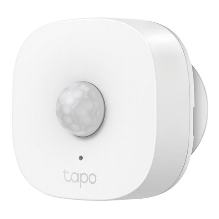 TP-Link Tapo T100 Sensor de Movimiento Inalámbrico para Techo/Pared Interior, Detección 7m, Ángulo 120°, Batería, Blanco