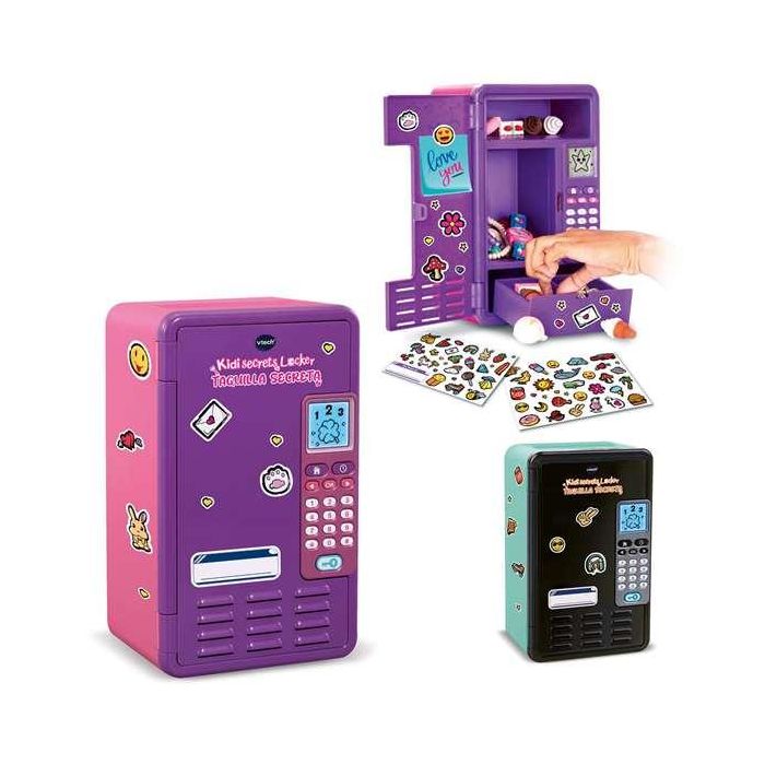 Taquilla secreta kidisecrets locker morada con nuevos accesorios (boli, posit y pegatinas incluidas) 25x12x33 cm 7 Taquilla secreta kidisecrets locker morada con nuevos accesorios (boli, posit y pegatinas incluidas) 25x12x33 cm 7