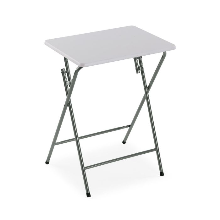 Versa Mesa Plegable Blanca 37.5x47.5x65.5 cm Versa Mesa Plegable Blanca 37.5x47.5x65.5 cm