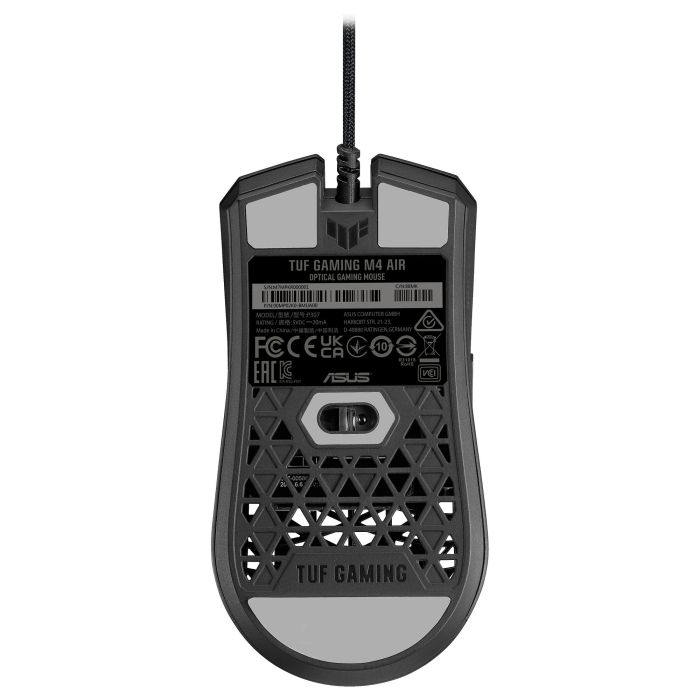 Asus 90MP02K0-BMUA00 Ratón Gaming M4 Air Ambidextro USB Óptico 16000 DPI Negro 1