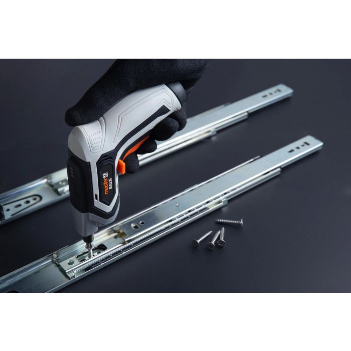 Meister Atornillador MAS36 a Batería de Iones de Litio 3.6V 2.0Ah, Par 5Nm 220rpm con LED - MEI4004646283823