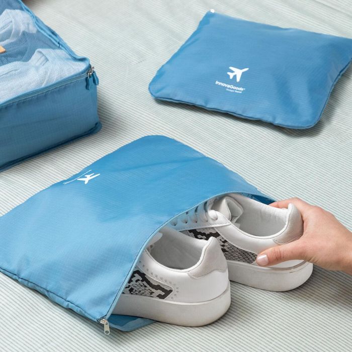 Set de Bolsas Organizadoras para Maletas Luggan InnovaGoods 6 Piezas 7 Set de Bolsas Organizadoras para Maletas Luggan InnovaGoods 6 Piezas 7