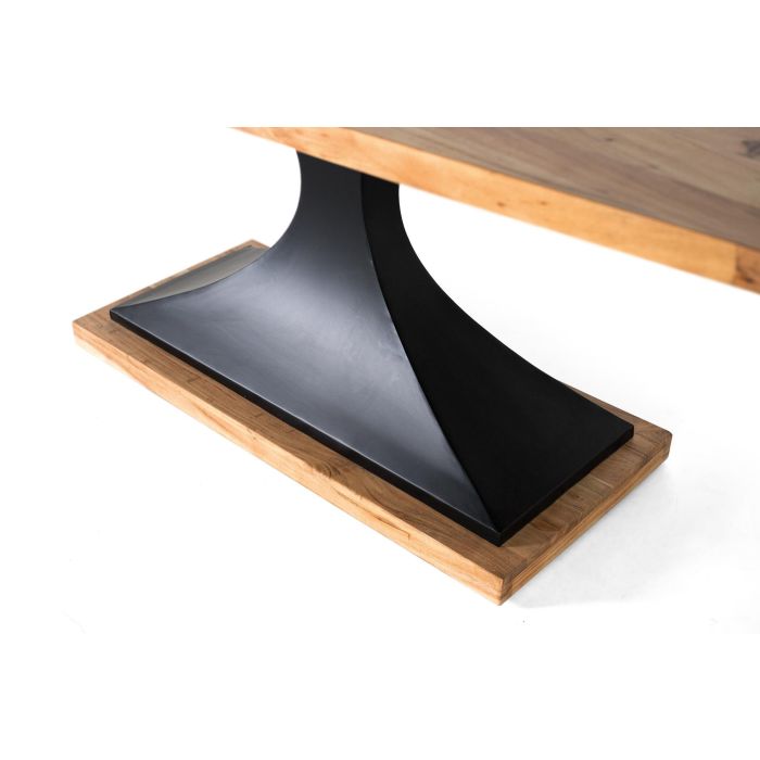 GINER Y COLOMER Mesa de Comedor Madera de Mango y Patas de Metal 200 cm 2