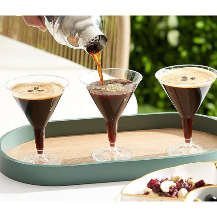 Set de 4 Copas Cocktail Transparentes 215 cc Algon (24 Cajas) 8 Set de 4 Copas Cocktail Transparentes 215 cc Algon (24 Cajas) 8