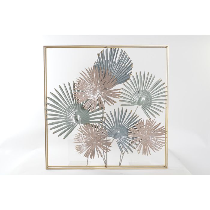 Decoracion Pared Tropical DKD Home Decor Multicolor 7 x 90 x 90 cm Decoracion Pared Tropical DKD Home Decor Multicolor 7 x 90 x 90 cm