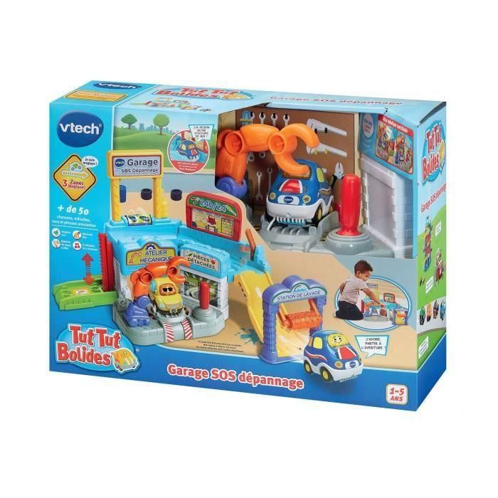 Vtech VTE3417765832055 Tut Tut Bólides - Garaje de Reparación SOS con Coche Noe Incluido 5 Vtech VTE3417765832055 Tut Tut Bólides - Garaje de Reparación SOS con Coche Noe Incluido 5